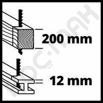 EINHELL TE-AP 18/28 Lİ BL KÖMÜRSÜZ AKÜLÜ TİLKİ KUYRUĞU TESTERE 18V 5.2 PLUS TEK AKÜLÜ