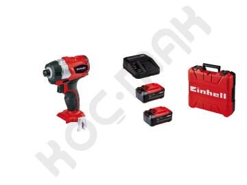 Einhell TE-CI 18 Li  BL Kömürsüz Darbeli Vidalama - 18V 5,2 Çift Ah Akülü Çantalı Set