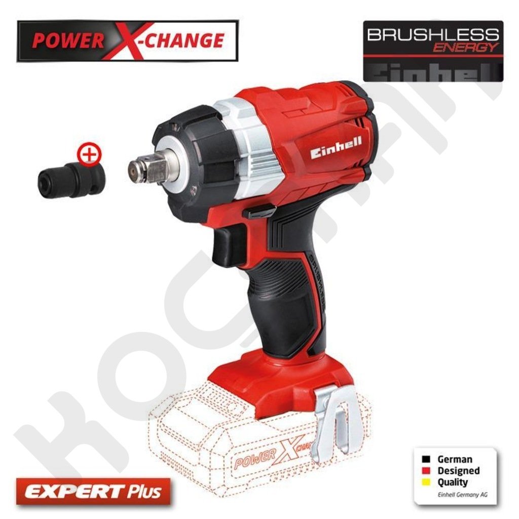 Einhell TE-CW 18 Li BL-Darbeli,Kömürsüz Somun Sıkma SOLO ( Aküsüzdür )