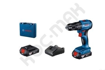 Bosch Professional GSB 185 LI Akülü Darbeli Delme Vidalama Makinesi 2 x 2.0 Ah