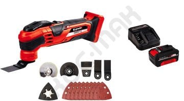 Einhell Varrito Akülü Raspalama Makinası 18V 4Ah Akülü ve Çantalı
