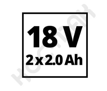 Einhell TE-CD 18/50 Li-i BL  Kömürsüz Darbeli Matkap - 18V 2Ah Çift Akülü Set