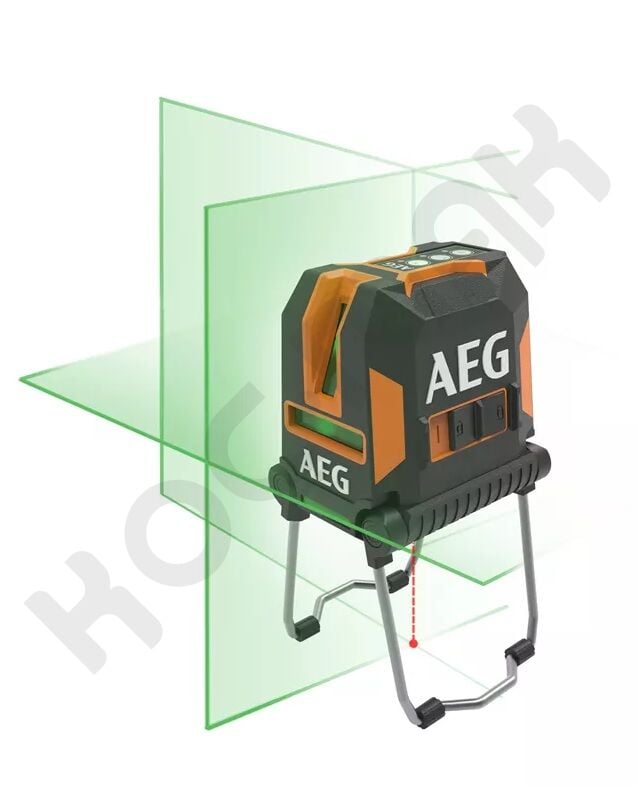 Aeg CLG330-K Yeşil Çizgi ve Nokta Lazer Hizalama