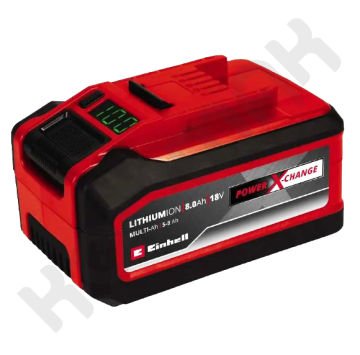 Einhell Herocco Kömürsüz Kırıcı Delici 18V 8 Ah Çift Akülü İkiz Şarj Cihazlı Set