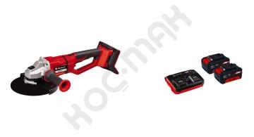 Einhell Axxio 36/230 Q  Kömürsüz Akülü Taşlama  2 x 4Ah Twinchargerlı Set