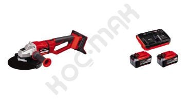 Einhell Axxio 36/230 Q  Kömürsüz Akülü Taşlama  2 x 5.2 Plus Akülü Twinchargerlı Set