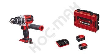 Einhell Tp-Cd 18/60 Li-i BL Kömürsüz Darbeli Akülü Vidalama 5.2 Ah Çift Akülü Twinchargerlı Set