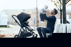 Thule Sleek Bebek Arabası - Aluminum/Shadow Grey