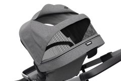 Thule Sleek Bebek Arabası - Aluminum/Grey Melange