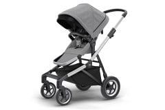 Thule Sleek Bebek Arabası - Aluminum/Grey Melange
