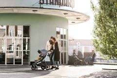 Thule Sleek Bebek Arabası - Aluminum/Grey Melange