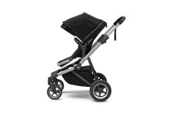 Thule Sleek Bebek Arabası - Aluminum/Midnight Black