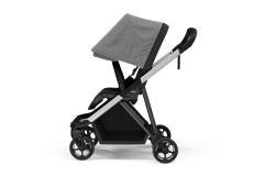 Thule Shine Bebek Arabası - Aluminum/Grey Melange