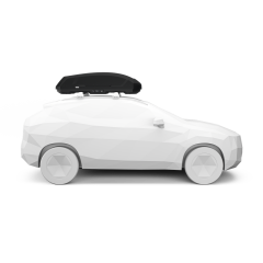 Thule Force 3 L / Mat Siyah Portbagaj