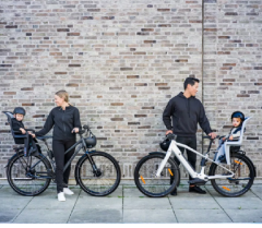 100206 - Thule RideAlong 2 Dark Grey Bisiklete Bağlanan Çocuk Koltuğu