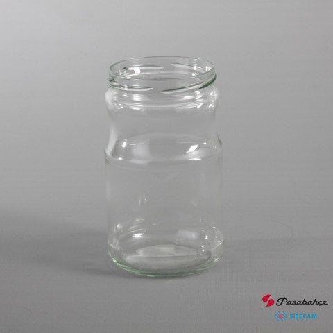 720cc 60 Adet Kapaklı Boğumlu Cam Kavanoz