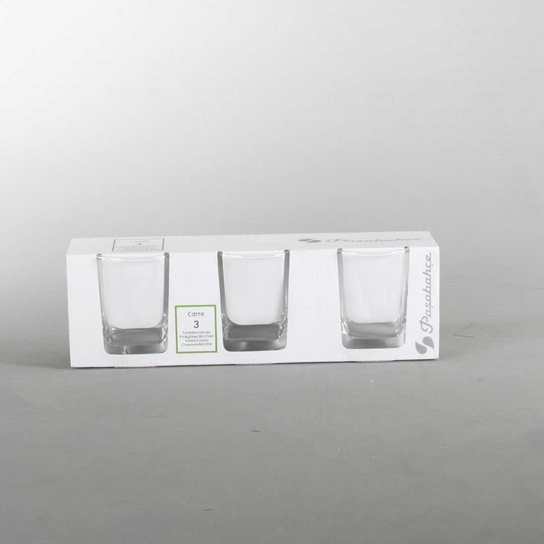 Carre Bardak 12 Adet