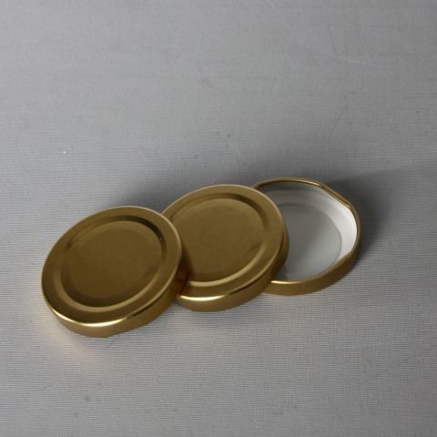 58 Mm 500 Adet Kavanoz Kapağı Gold