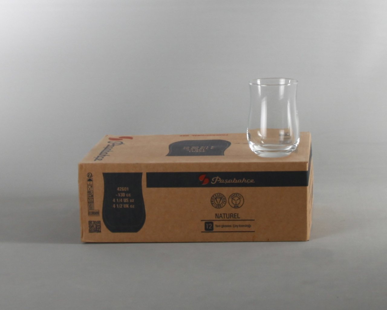 Paşabahçe Naturel Çay Bardağı-42601-72Adet