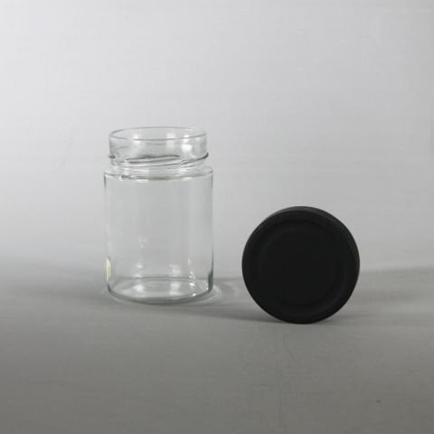 350cc Derin Etek Kapaklı Kavanoz_ 80 Adet