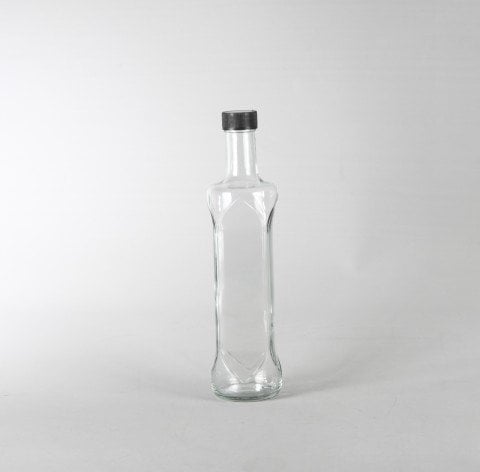 500 cc Cam Şişe Geolive Model Çevirma Kapak 56 Adet