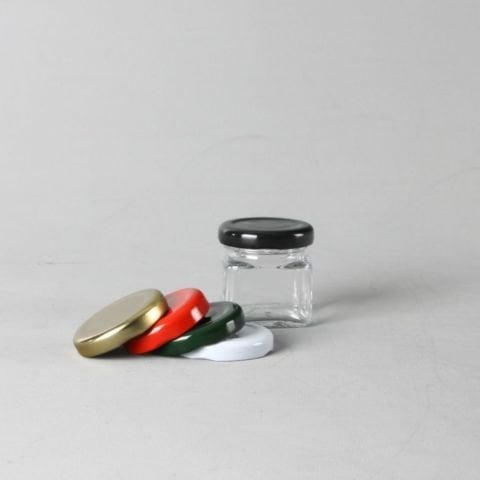 40cc kare kavanoz 117 Adet