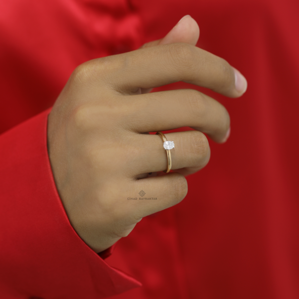 0.31 Ct.Pırlanta yüzük