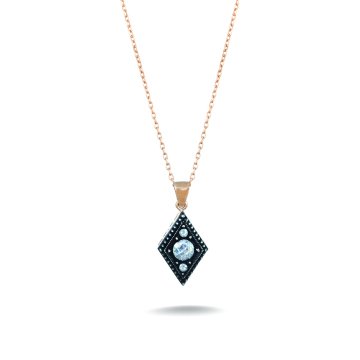 0.14 Ct.  Elmas Kolye