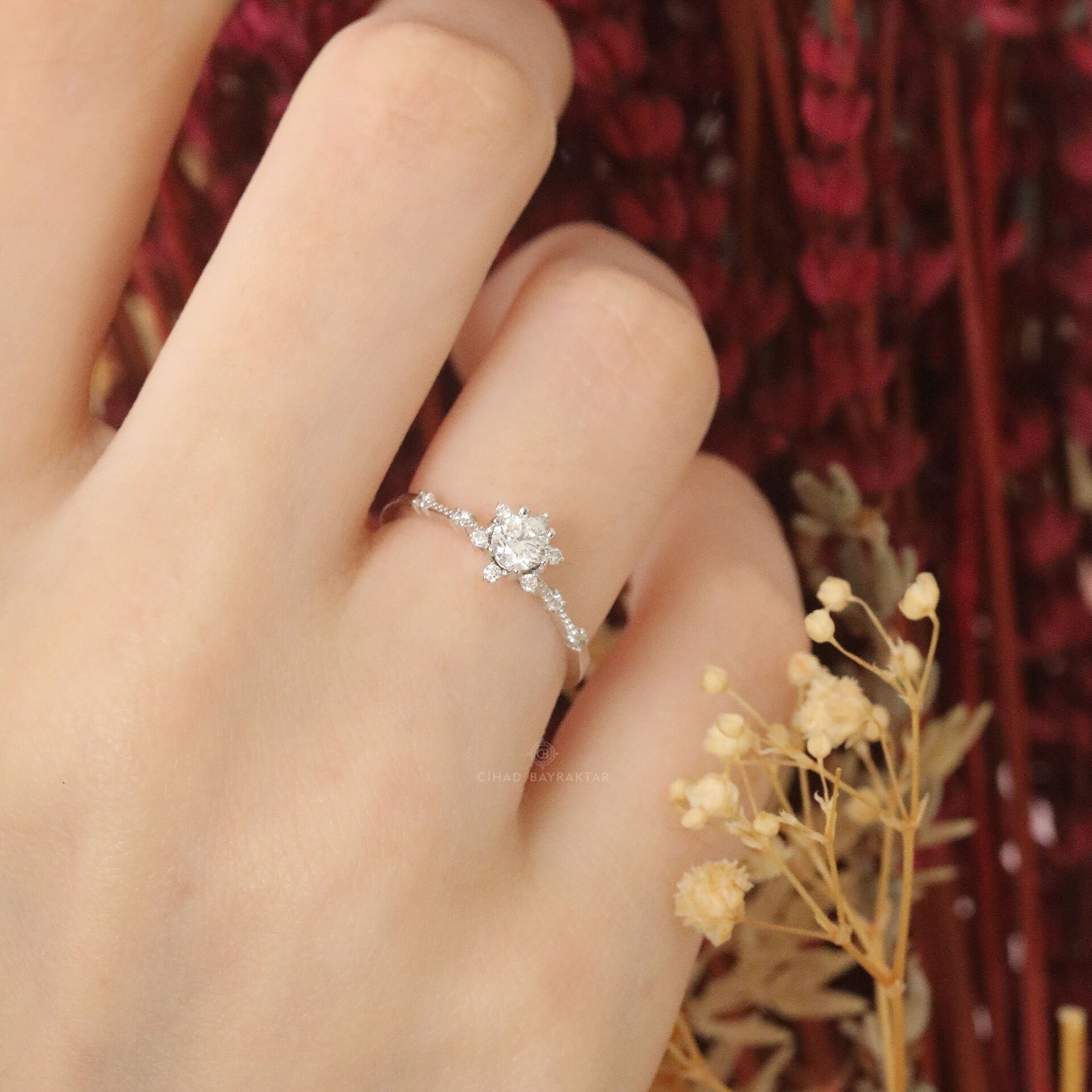 0,37Ct.  Pırlanta Yüzük