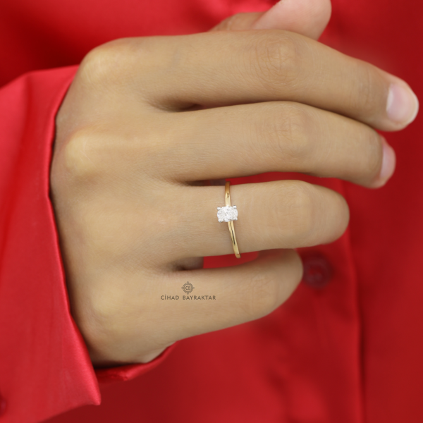0.31 Ct.Pırlanta yüzük