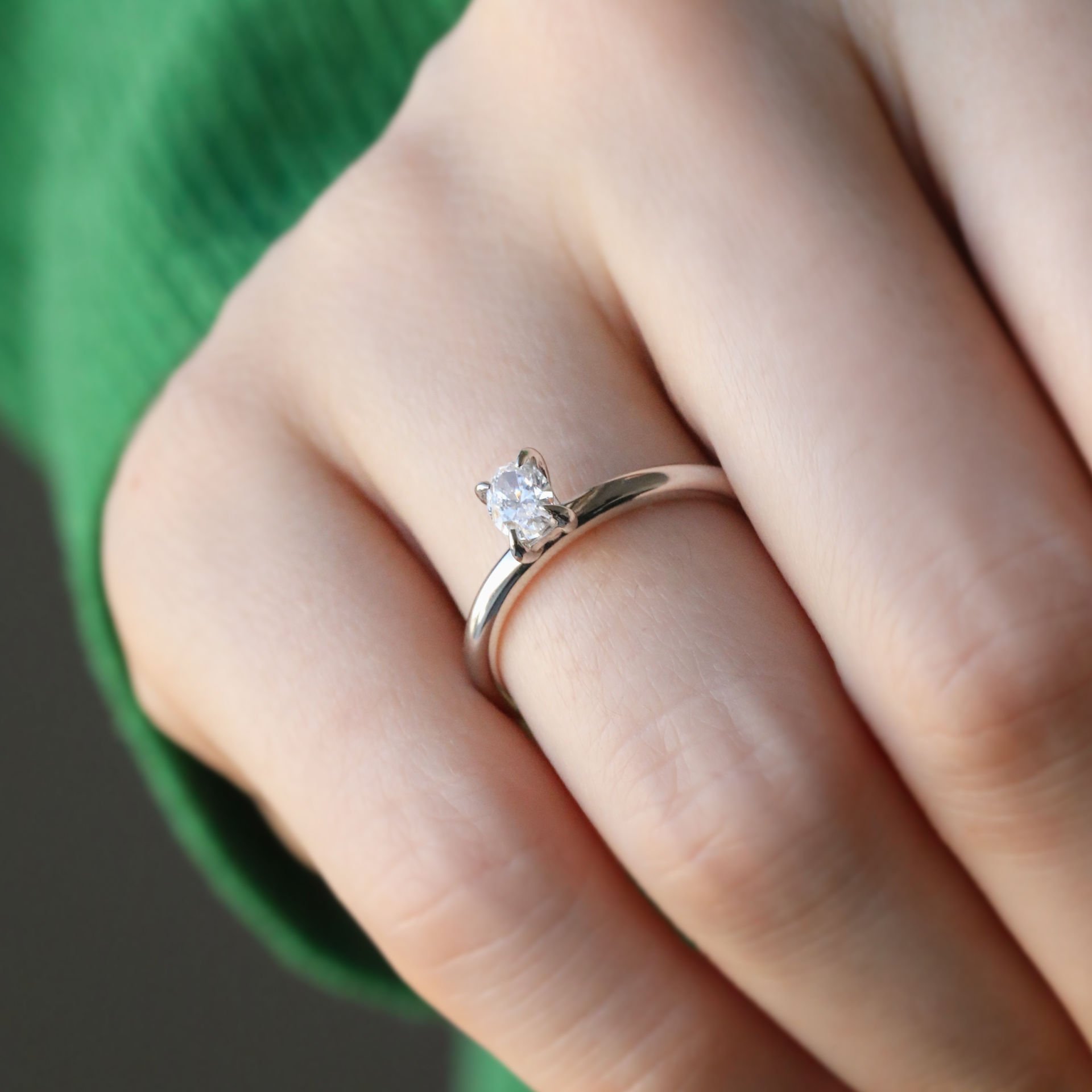 0,34 Ct. Tektaş Pırlanta Yüzük