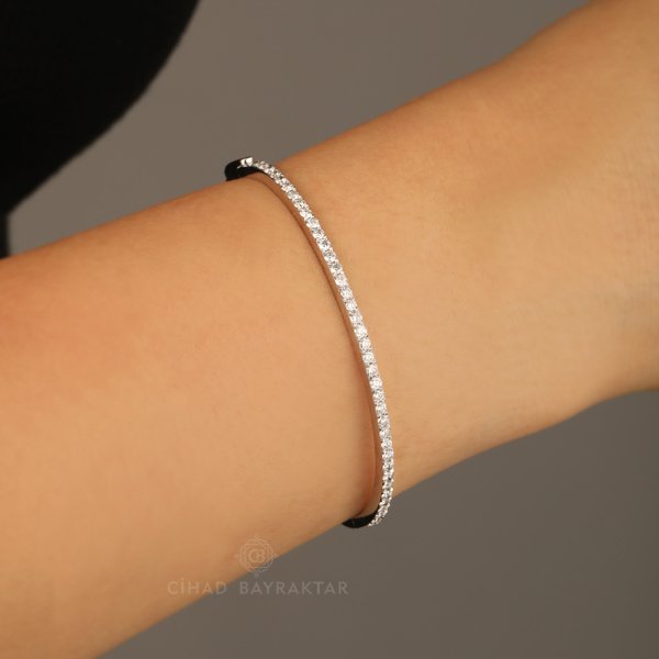 1,18 Ct. Pırlanta Sırataş Bileklik