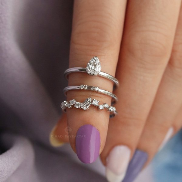 0,05 Ct. Pırlanta Yüzük