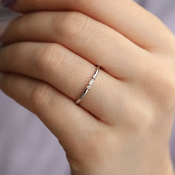 0,05 Ct. Pırlanta Yüzük