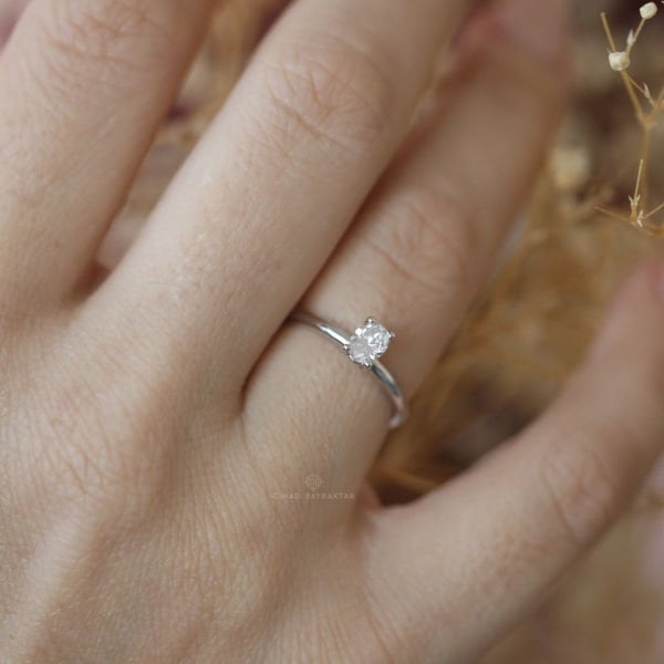 0,44 Ct.  Pırlanta Yüzük