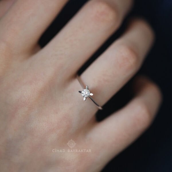 0,22 Ct.Pırlanta Yüzük
