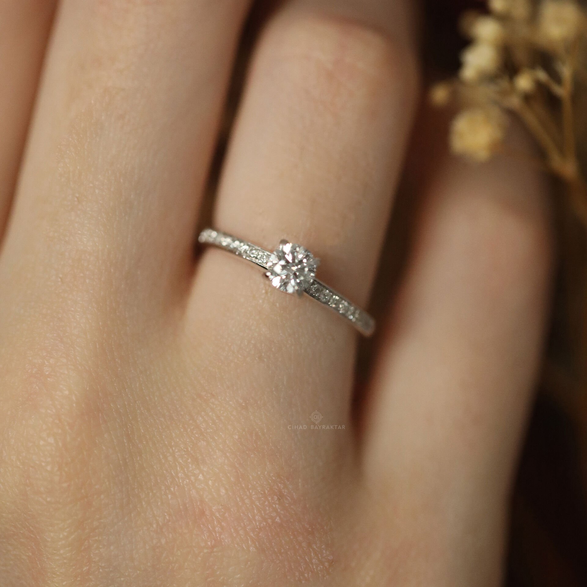0,52 Ct.  Pırlanta Yüzük