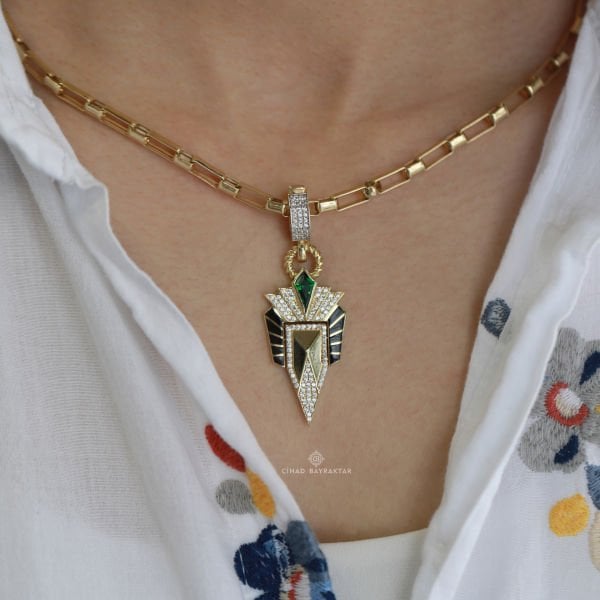 Taşlı Ema Charm