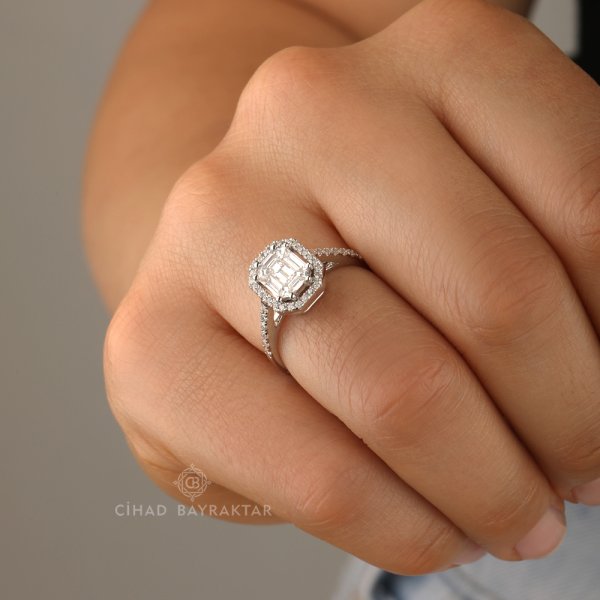 0.87 Ct. Pırlanta Yüzük