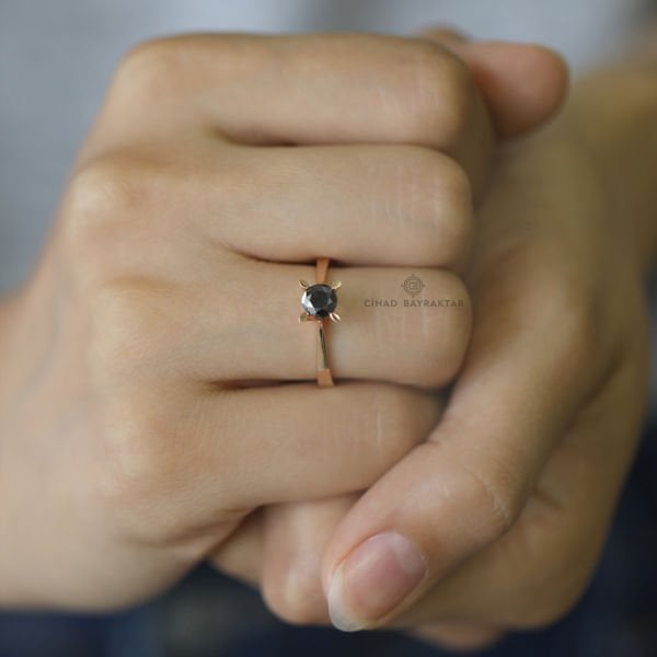 0.53 Ct.Pırlanta yüzük