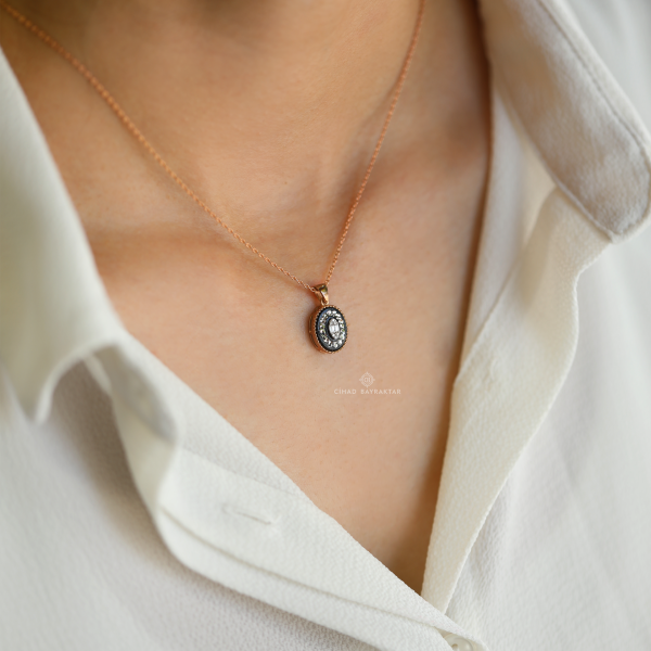 0.05 Ct.Elmas Kolye