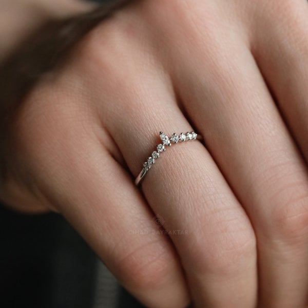 0,19 Ct. Elegant Pırlanta Yüzük
