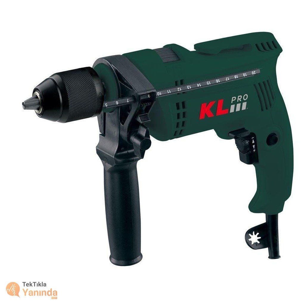 KLPRO KLDM1305 800Watt 13mm Profesyonel Darbeli Matkap