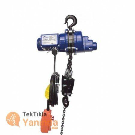 ATLASPRO ATEC 1 ELEKTRİKLİ ZİNCİRLİ VİNÇ 1 TON 6 MT