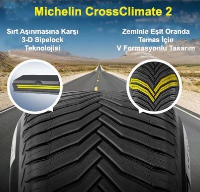 Michelin CrossClimate 2 Yakında Türkiyede