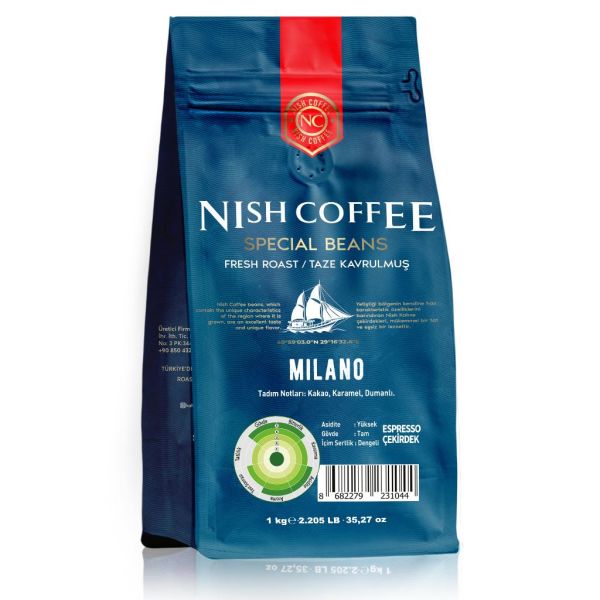 Nish Espresso Milano Kahve 1 Kg