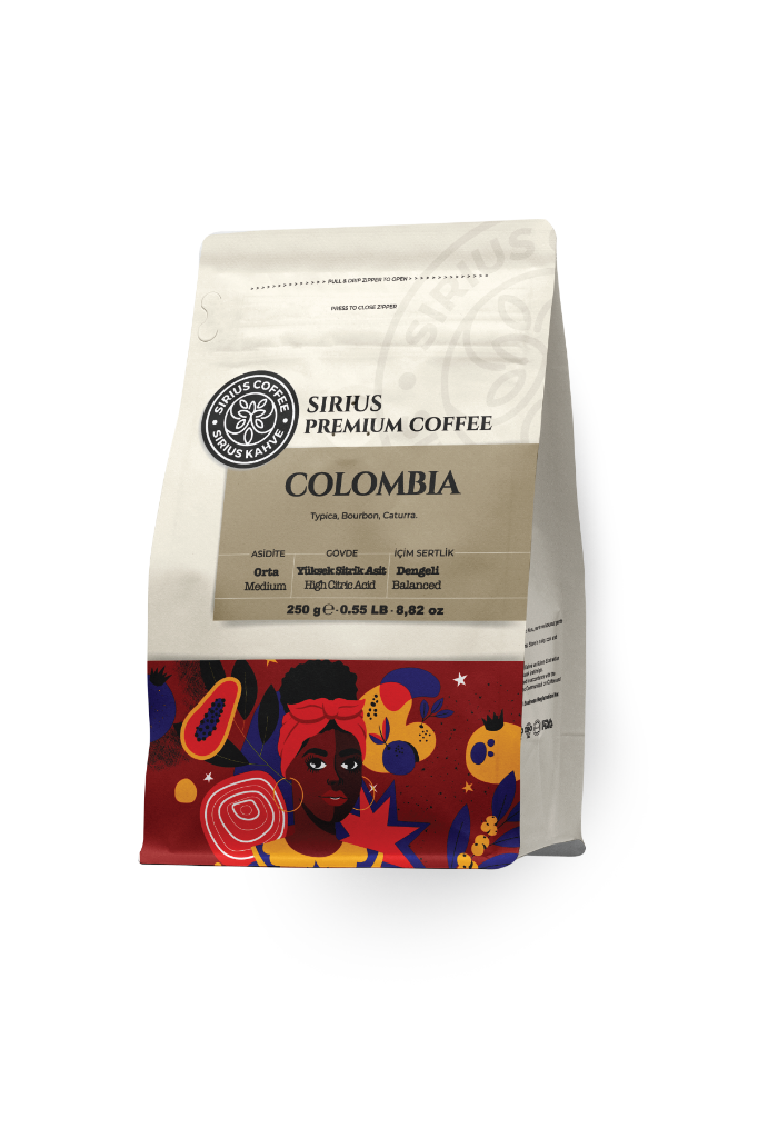 Sirius Premium Filtre Kahve Colombia 250 Gr