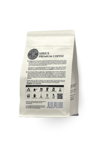Sirius Premium Filtre Kahve Colombia 250 Gr
