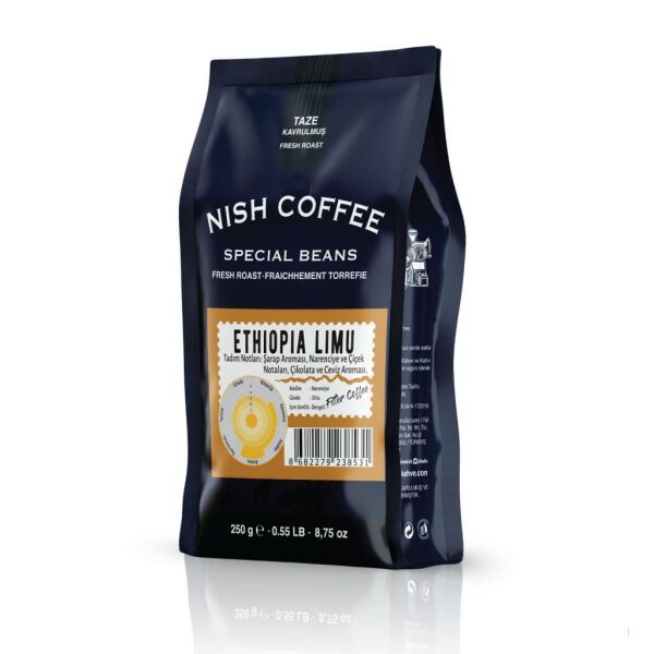 Nish Filtre Kahve Ethiopia Limu 2 x 250 Gr.