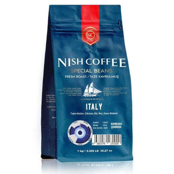 Nish Espresso Italy Kahve 1 kg